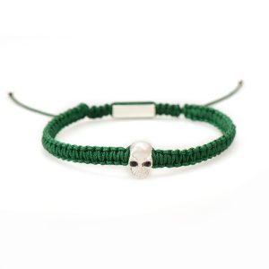 Luxury Skull Bracelet - Green